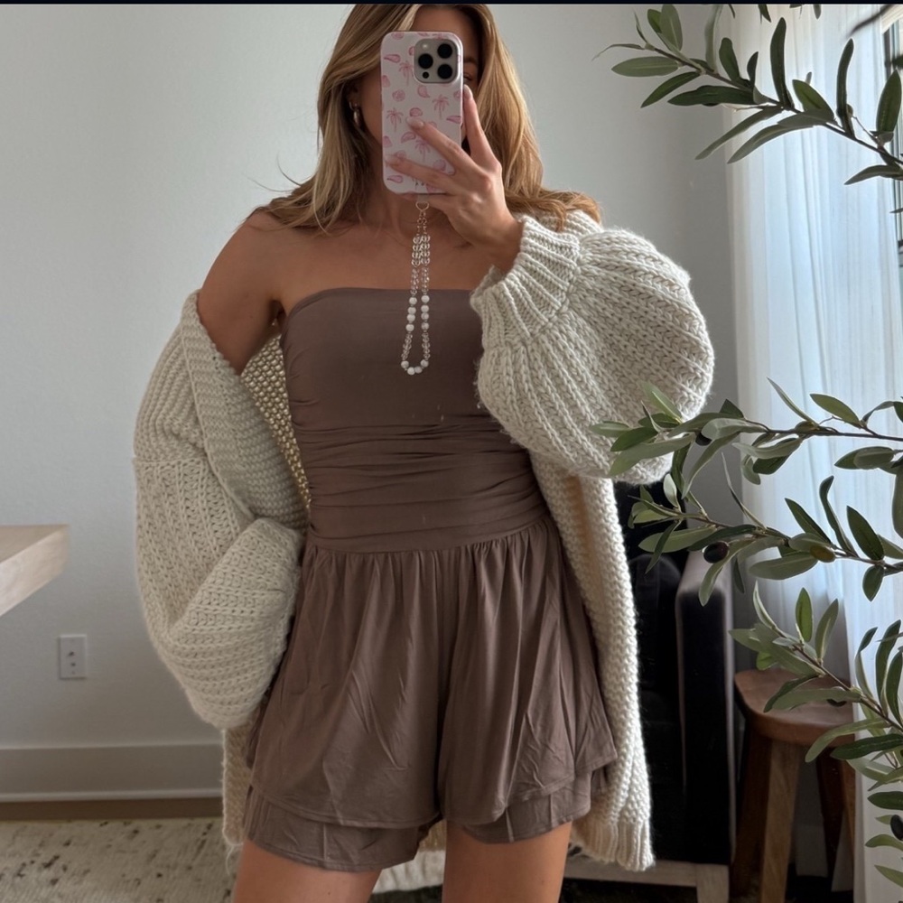 Womens Open Front Chunky Knit Cardigan